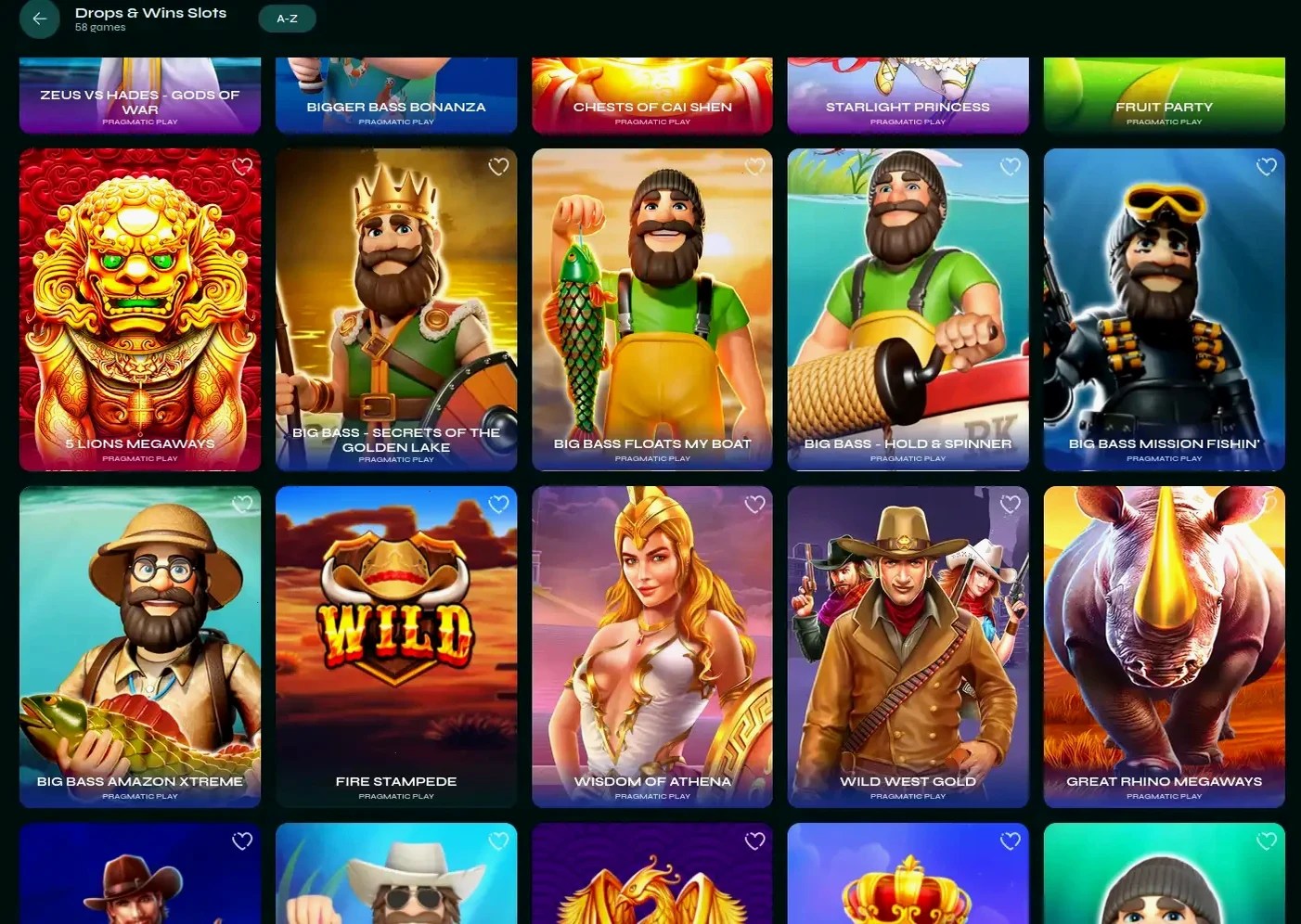 Hyperino Bonus Übersicht Slots und Freispiele